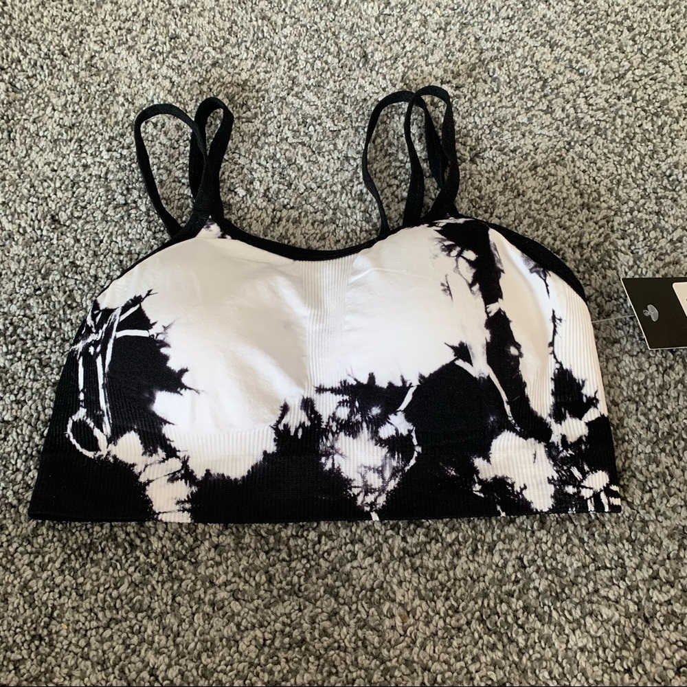StreetWear Society black & white Sports Bra S